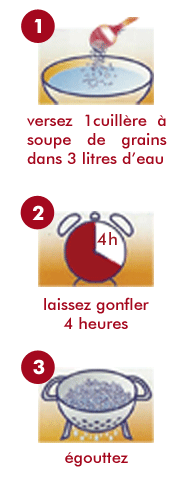 Floragel absorbe jusqu' 400 fois son poids sec en eau